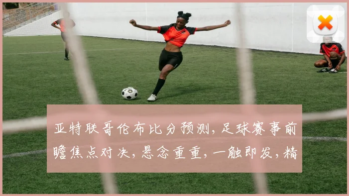 亚特联哥伦布比分预测,足球赛事前瞻焦点对决,悬念重重,一触即发,精彩不容错过,悬念待解。